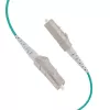 Optický kábel EFB Elektronik O8303S10OM3 4x LC OM3 10 m aqua béžový čierny