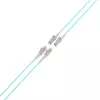 Optický kábel EFB Elektronik O8303S10OM3 4x LC OM3 10 m aqua béžový čierny
