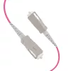 Optický kábel EFB Elektronik O8301S10OM4 4x SC OM4 10 m béžový čierny magenta