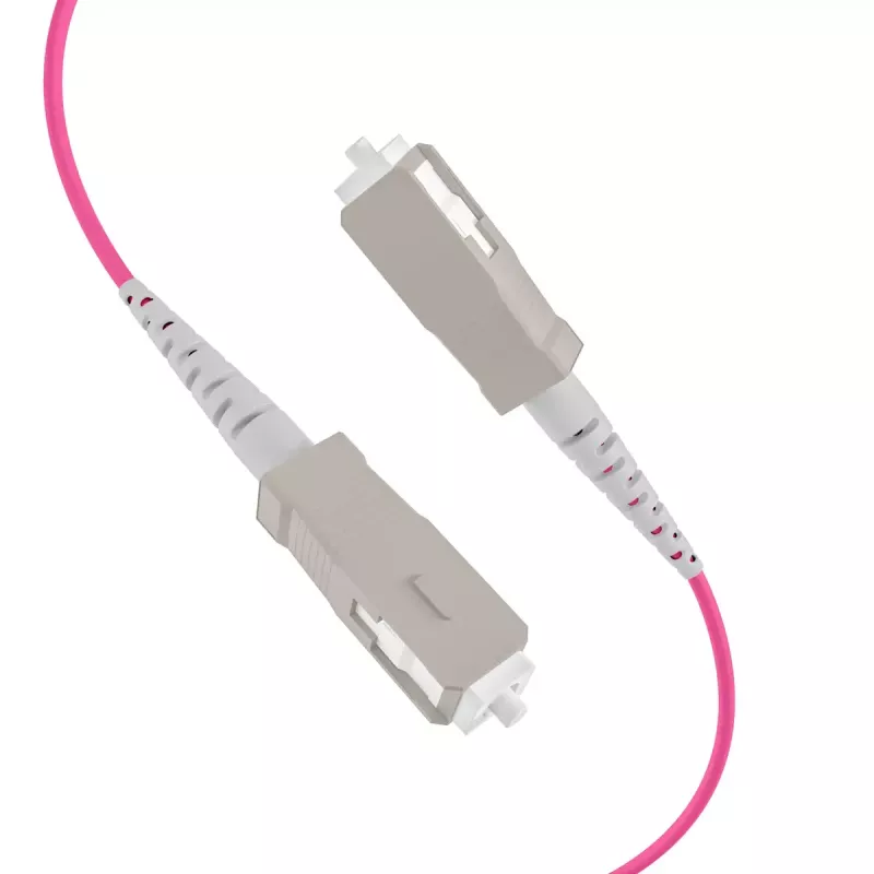 Optický kábel EFB Elektronik O8301S10OM4 4x SC OM4 10 m béžový čierny magenta