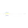 Optický kábel EFB Elektronik O8342S10OS2 12x LC OS2 10 m čierny modrý žltý