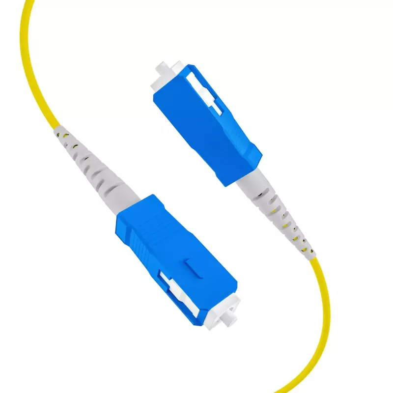 Optický kábel EFB Elektronik O8321S10OS2 8x SC OS2 10 m čierny modrý žltý