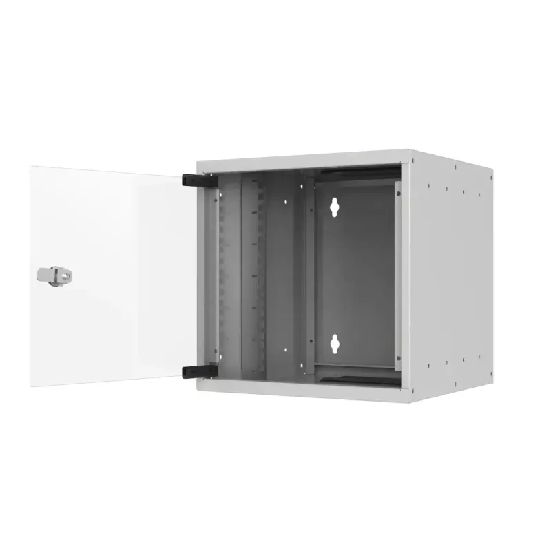 Nástenný rack EFB Elektronik WGB-1004GR.30 4U 30kg sivá