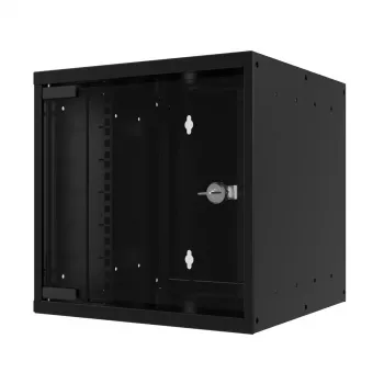 EFB Elektronik WGB-1004TS.30 10" nástenná skriňa 4U, hĺbka 300 mm, čierna RAL 9005