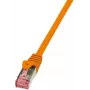 Sieťový kábel LogiLink Cat.6 S/FTP RJ-45 1m oranžový