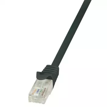 Sieťový kábel LogiLink 3m RJ45 Cat6 U/UTP čierny