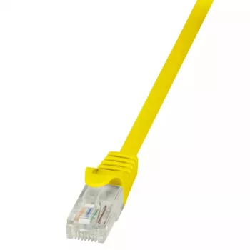 Sieťový kábel LogiLink 0,5m RJ-45 Cat6 U/UTP žltý
