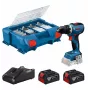 Akumulátorový vŕtací skrutkovač Bosch GSR 18V-65, 18 V, sada s 2x 4,0 Ah batériami a L-Boxx