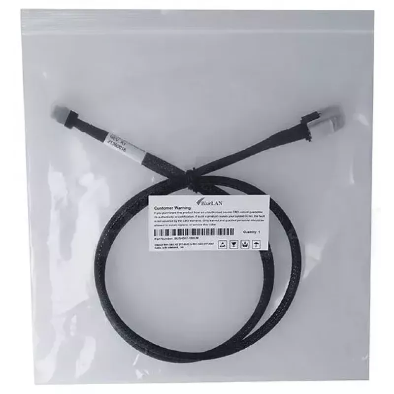 SAS kábel BlueOptics BLIS4387-100CM 1 m MiniSAS-HD na MiniSAS 6 Gbit/s