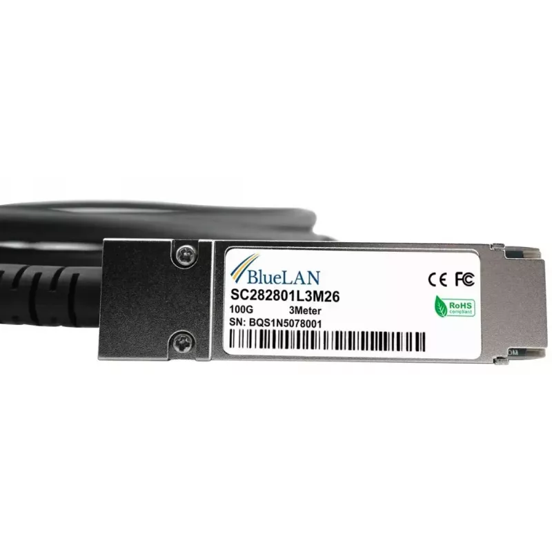 BlueOptics X66211A-5-BL InfiniBand sklené vlákno kábel 5 m QSFP28