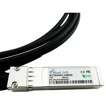 BlueOptics InfiniBand/sklenené vlákno kábel 5 m SFP+ čierny 740-037250-BL