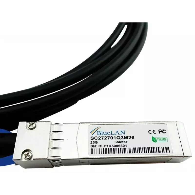 InfiniBand/sklenené vlákno kábel BlueOptics X66240A-1-BL 1 m SFP28
