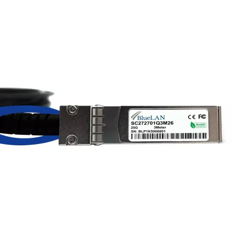 BlueOptics ET7302-DAC-2M-BL InfiniBand sklenené vlákno kábel 2 m SFP28