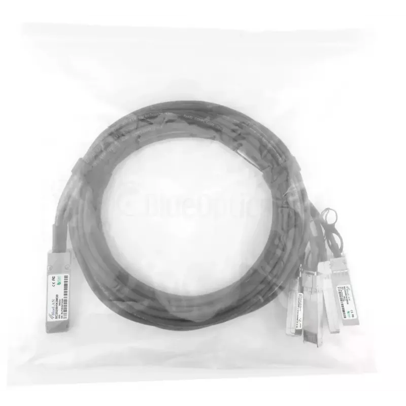 BlueOptics Q+BC0003-S+-BL InfiniBand/optický kábel 3 m QSFP 4xSFP+