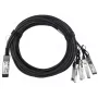 BlueOptics Q+BC0003-S+-BL InfiniBand/optický kábel 3 m QSFP 4xSFP+