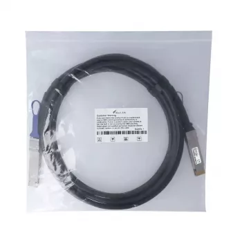 DAC kábel BlueOptics DAC-Q56DD-400G-2M-BL 2 m QSFP-DD konektor samec/konektor samec