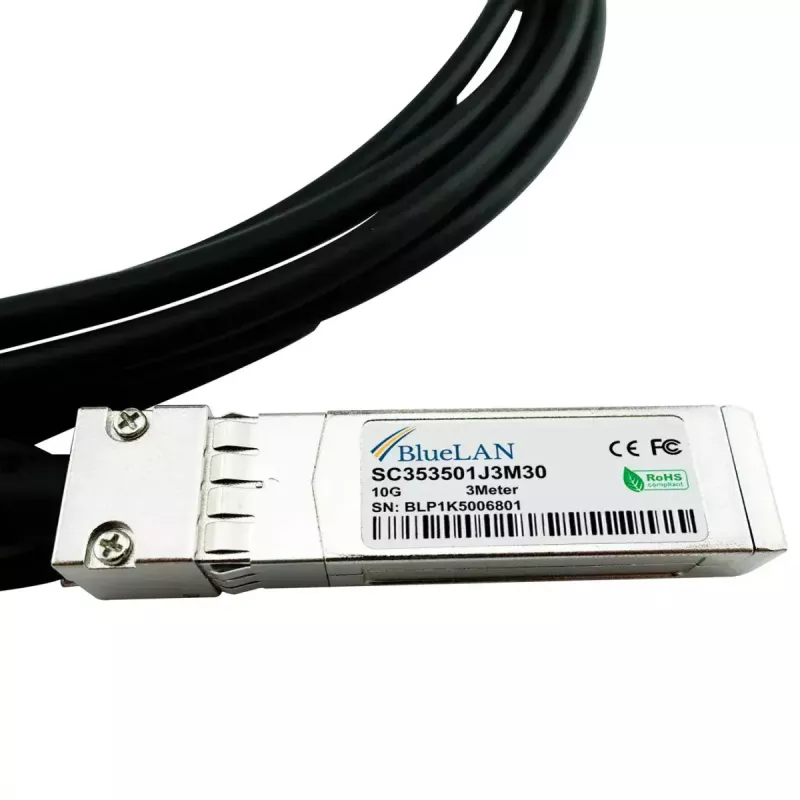 BlueOptics 4WM8D-BL InfiniBand optický kábel 3 m SFP+