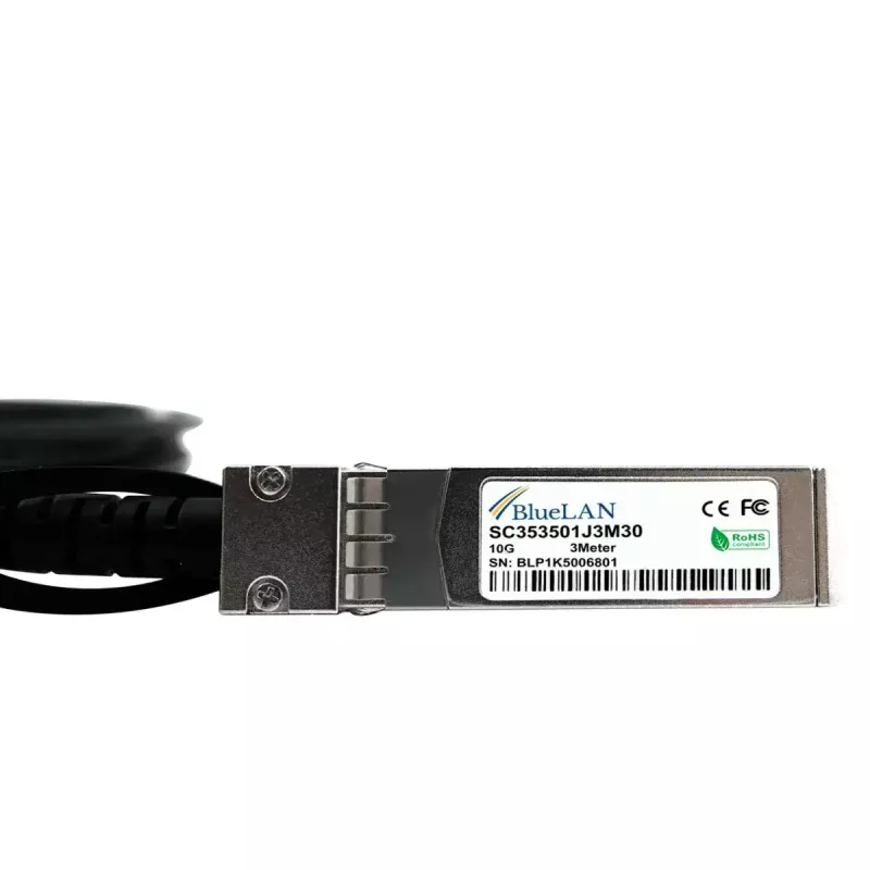 BlueOptics 4WM8D-BL InfiniBand optický kábel 3 m SFP+