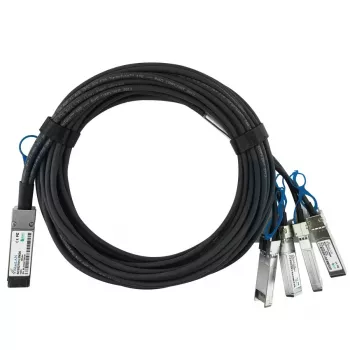 Sieťový kábel BlueOptics 4Z57A85043-BL QSFP28 4x SFP28 InfiniBand 2 m čierna