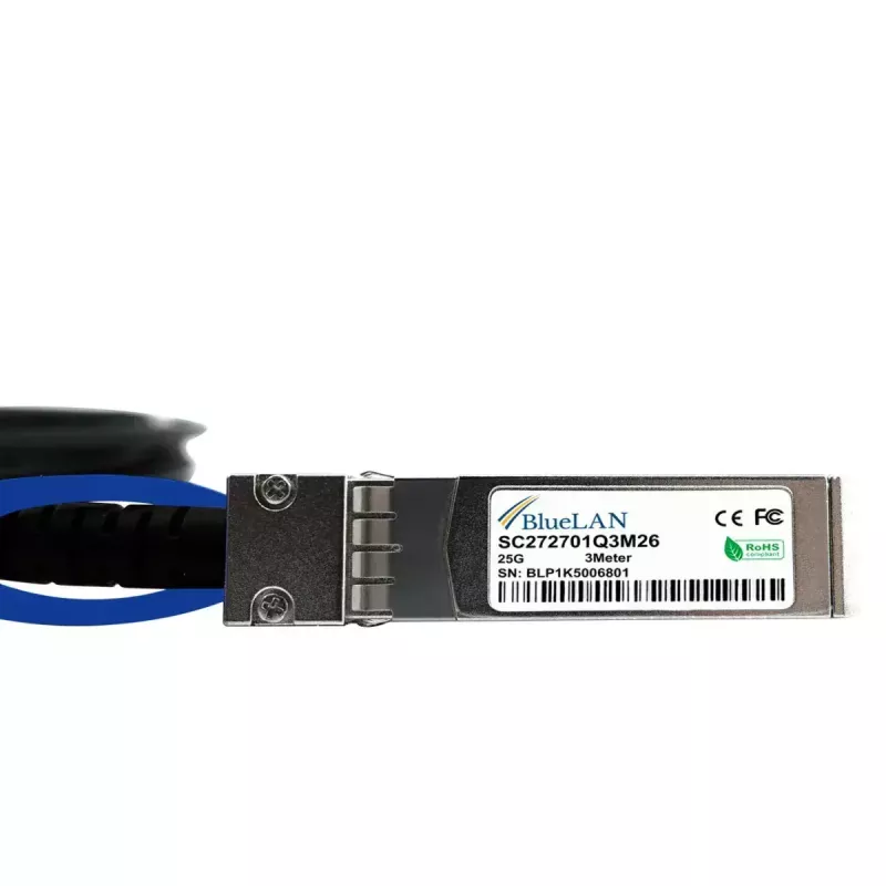 SFP28 DAC kábel BlueOptics SFP28-DAC-0.5M-BL 0,5 m SFP28 konektor