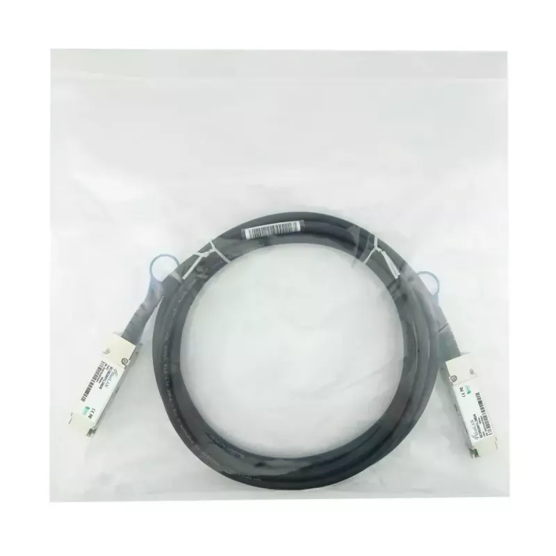 DAC kábel BlueOptics FN-CABLE-QSFP28-1-BL QSFP28 QSFP28 InfiniBand 1 m čierny