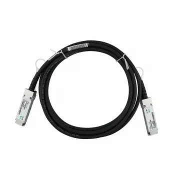 DAC kábel BlueLan PAN-QSFP-DAC-2M-BL QSFP QSFP InfiniBand 2 m čierna