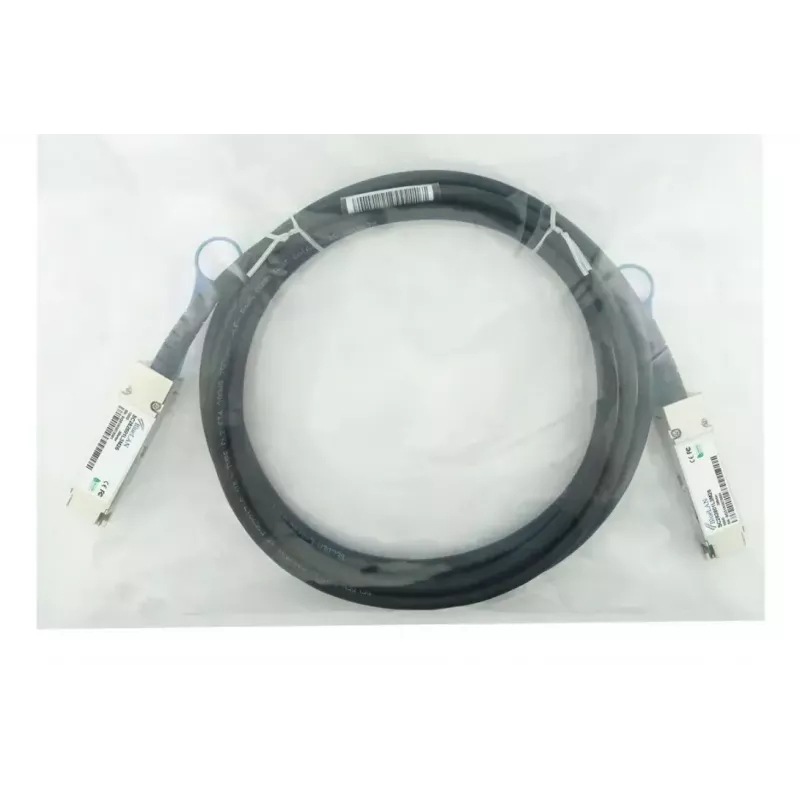 BlueOptics QSFP28 DAC kábel SFP-DAC100-2M-BL 100GBASE-CR4 2 m, čierny