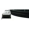 BlueOptics QSFP28 DAC kábel SFP-DAC100-2M-BL 100GBASE-CR4 2 m, čierny
