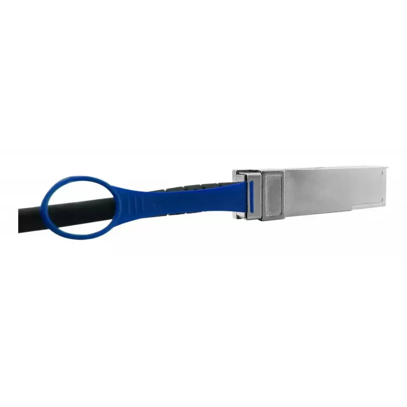 BlueOptics QSFP28 DAC kábel SFP-DAC100-2M-BL 100GBASE-CR4 2 m, čierny