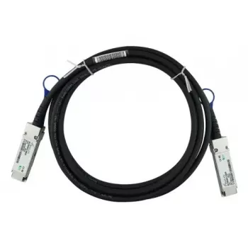 BlueOptics QSFP28 DAC kábel SFP-DAC100-2M-BL 100GBASE-CR4 2 m, čierna