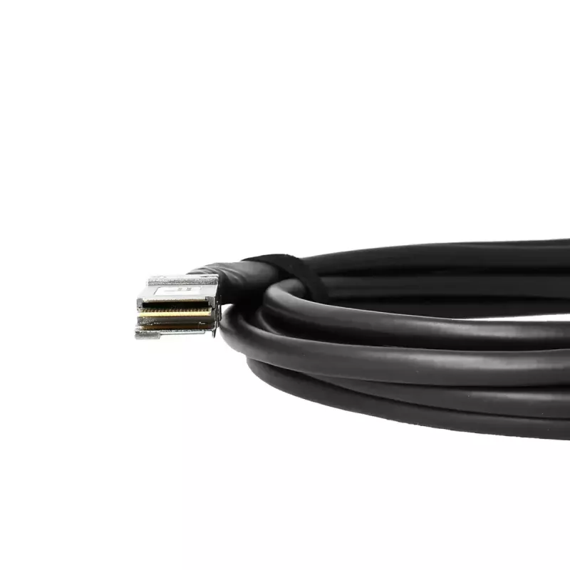 DAC kábel BlueOptics PAN-QSFPDD-DAC-2M-BL QSFP-DD InfiniBand 2 m čierny
