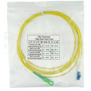 BlueOptics SFP2122BU2MS simplexný optický patch kábel LC-UPC/SC-APC OS2 2 m