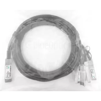 Sieťový kábel BlueOptics JG329A-BL QSFP 4xSFP+ InfiniBand 1 m čierna
