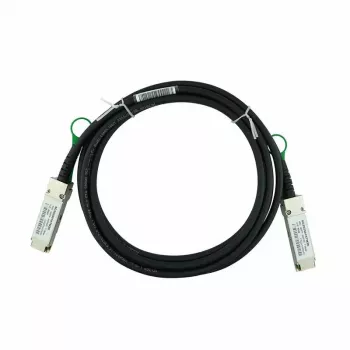 CBO QSFP priamy prepojovací kábel SC252501K3M30-BL — 40GBASE-CR4, 3 m, modrá