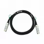 CBO QSFP priamy prepojovací kábel SC252501K3M30-BL — 40GBASE-CR4, 3 m, modrý