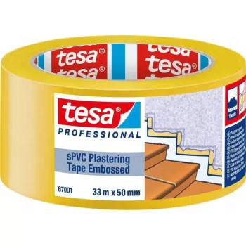 Omietacia páska Tesa 67001 33 m x 50 mm reliéfna žltá