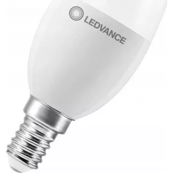 LED žiarovka Ledvance 4,9 W (zodpovedá 40 W) E14 B35 470 lm 2700 K stmievateľná matná sviečka