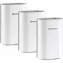 Mesh WLAN systém Devolo BE6500 WiFi 7 3 ks (biela) — 3× BE6500 jednotky