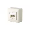 RJ-45 zásuvka BTR NETCOM 1307440001-I biela