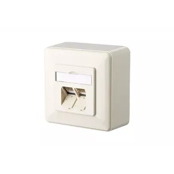RJ-45 zásuvka BTR NETCOM 1307440001-I biela