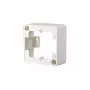 METZ CONNECT BTR 130829-02-I Rám na montáž na povrch pre E-DAT modul, čisto biely