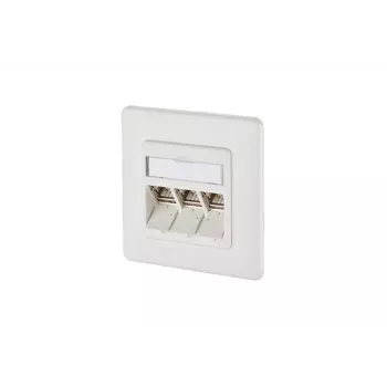 RJ-45 sieťová zásuvka BTR NETCOM 1309131002-E biela