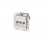 RJ-45 zásuvka BTR NETCOM 1309131102-E biela