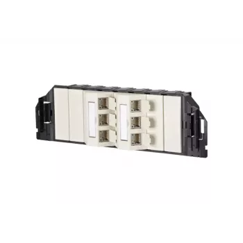 Zásuvka RJ-45 METZ CONNECT 1309310601-E čierna