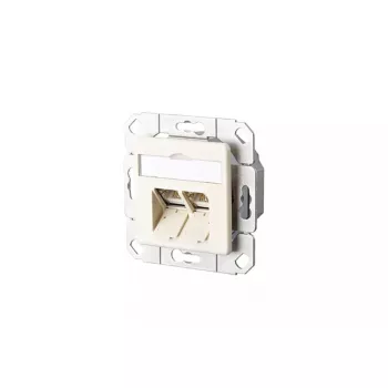 Sieťová zásuvka RJ-45 BTR 130C381101-I, Cat6a, biela