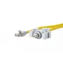 Sieťový kábel METZ CONNECT E-DAT V6 10 m Cat6 S/FTP žltý