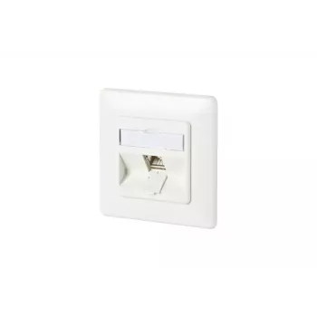 RJ-45 sieťová zásuvka BTR NETCOM 130B11D11002-E biela