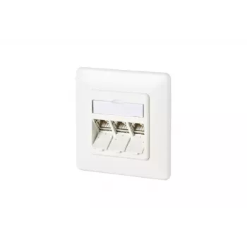 Zásuvka RJ-45 BTR NETCOM 130B11D31002-E biela