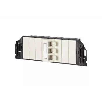 Sieťová zásuvka RJ-45 BTR NETCOM 130B11S30301-E perlová biela