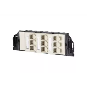 RJ-45 zásuvka MetzConnect 130B11S90301-E čierna biela